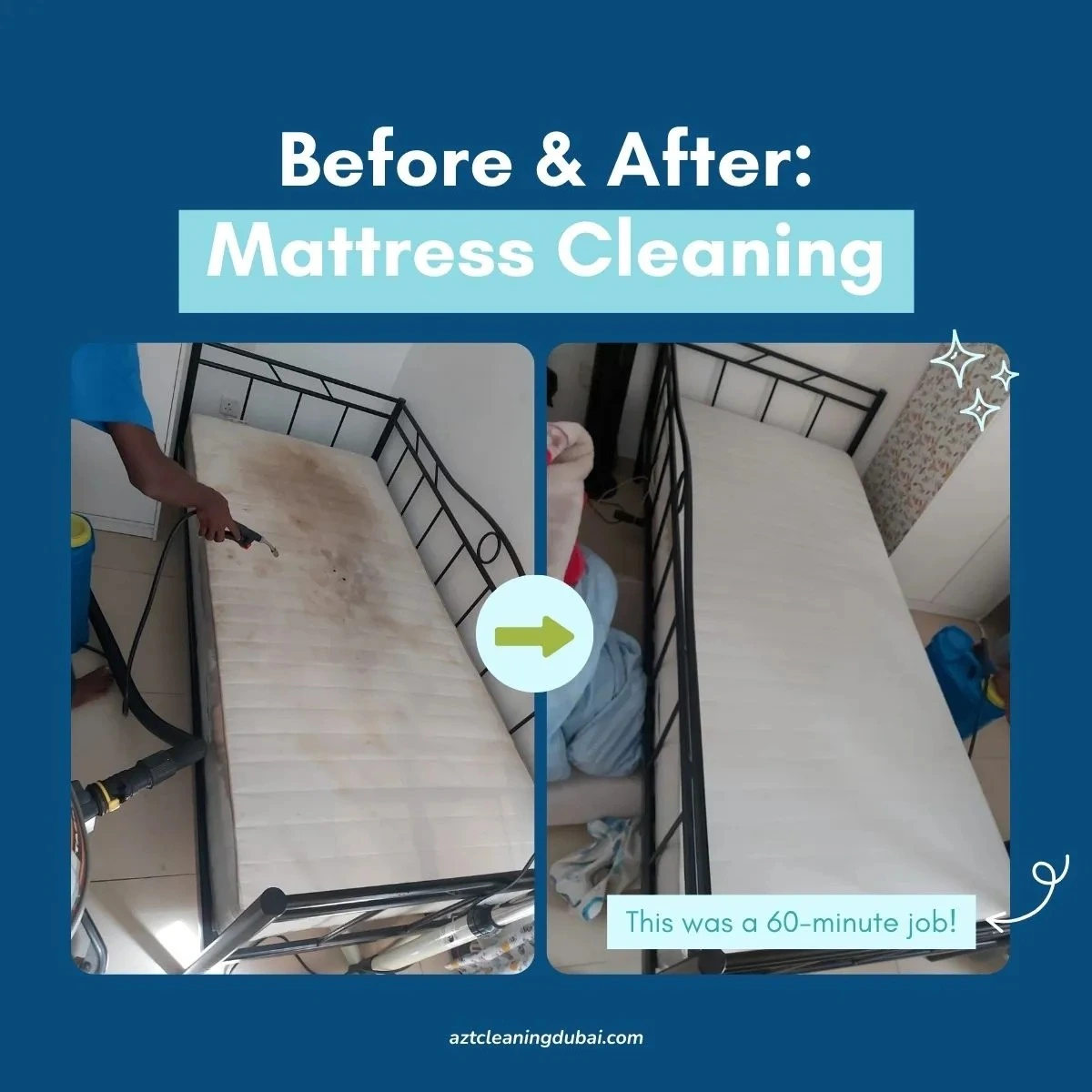 azt mattress deep cleaning dubai